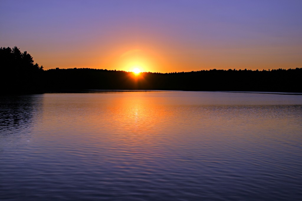 Walden Sunset by Liz West